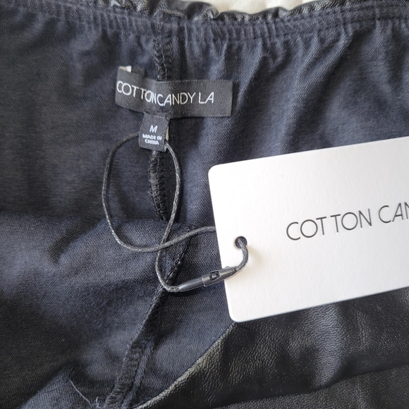 Black Vegan leather skirt Medium Dolls Kill - Picture 9 of 10